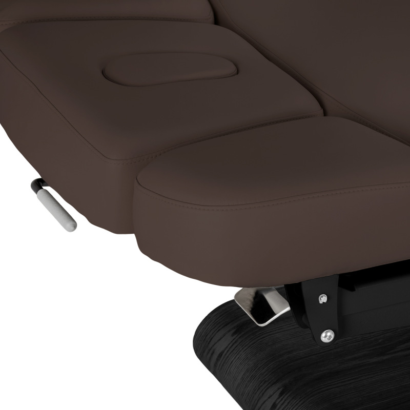 KOZMETICKÉ SPA LEHÁTKO Sillon Relax SPA, tmavohnedé s čiernou základňou 8