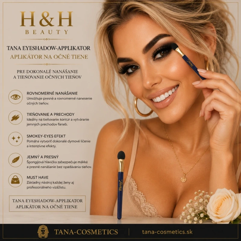 TANA-Cosmetics EYESHADOW-APPLIKATOR - na očné tiene