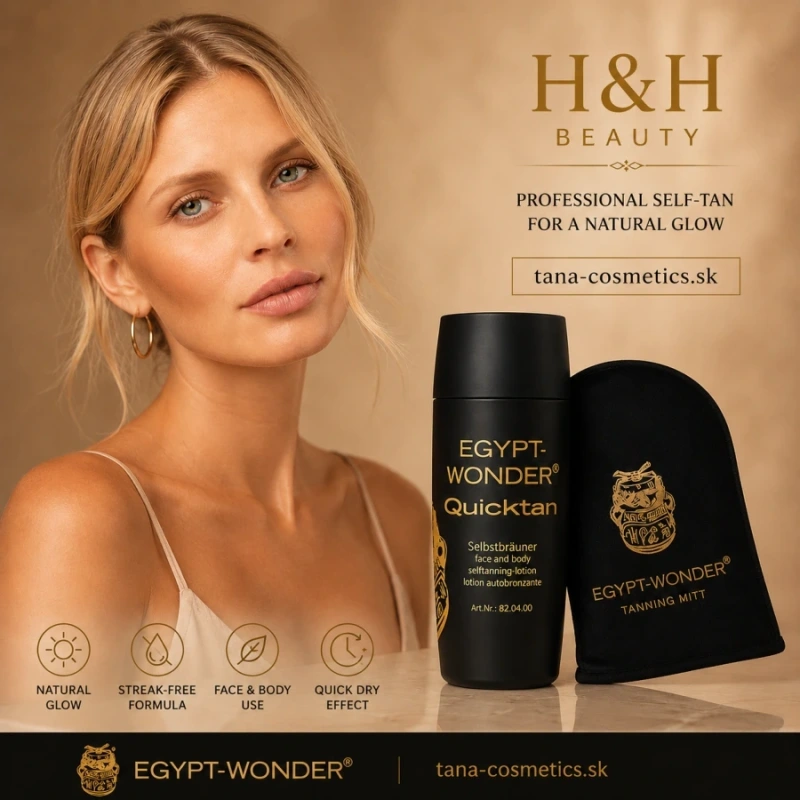Egypt-Wonder samoopaľovací roztok Quicktan 100ml