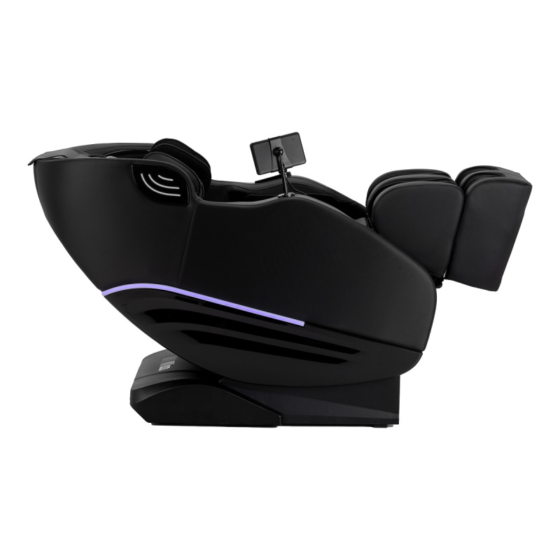 Masážne kreslo Sakura Maximus 809 3D, čierne 3