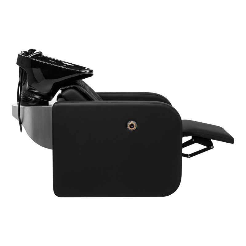 Gabbiano Sylvia kadernícky stolík s elektrickou opierkou na nohy a masážou čierny 4