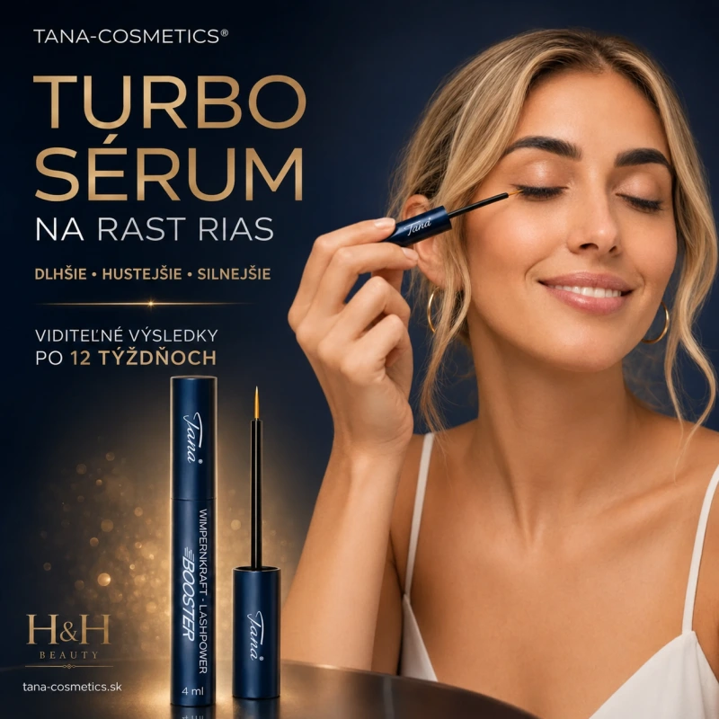 TANA-Cosmetics Sérum BOOSTER na rást mihalníc + darček rúž za 6,99 Eur