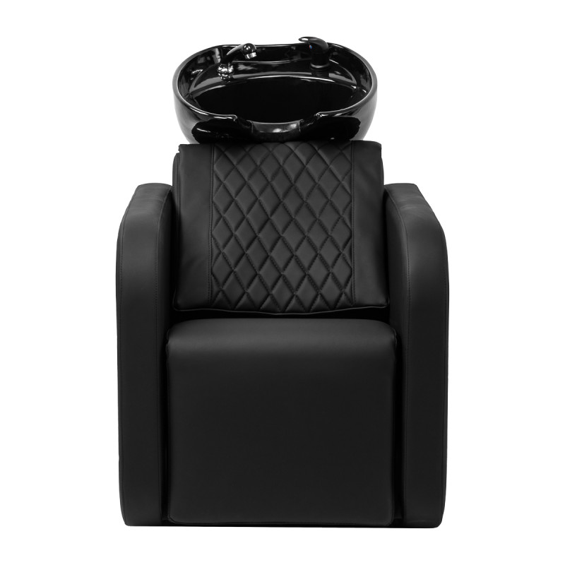 Gabbiano Sylvia kadernícky stolík s elektrickou opierkou na nohy a masážou čierny 5