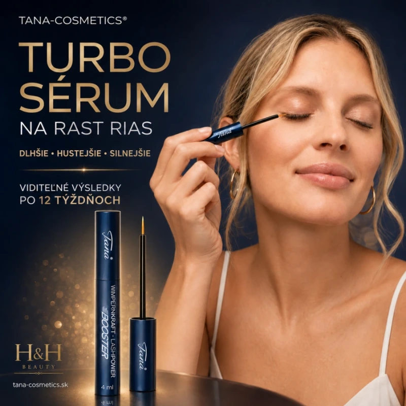 TANA-Cosmetics Sérum BOOSTER na rást mihalníc + darček rúž za 6,99 Eur
