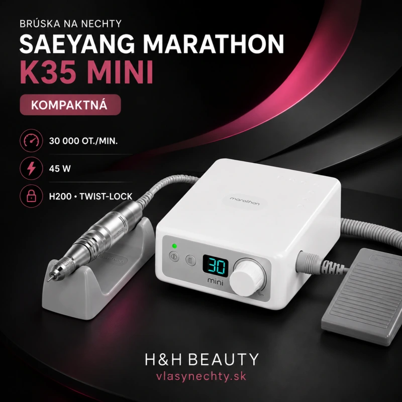 Brúska na nechty Saeyang Marathon K35 mini biela + H200