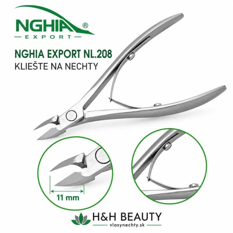 NGHIA EXPORT kliešte na nechty NL.208 11MM