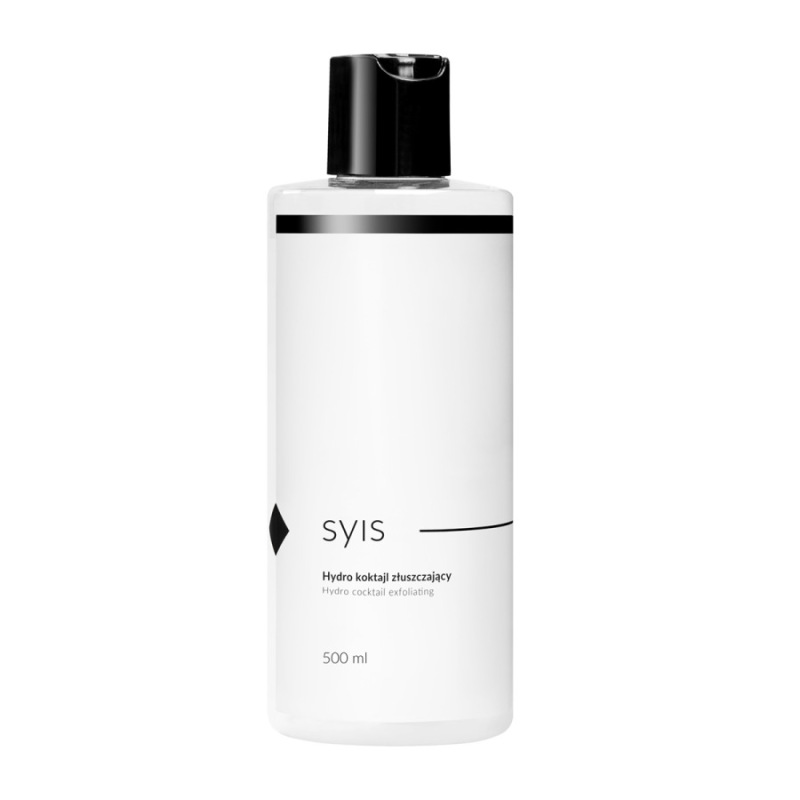 SYIS Hydro exfoliačný koktail AHA – 500 ml – Očisťovanie pleti vodíkom 1