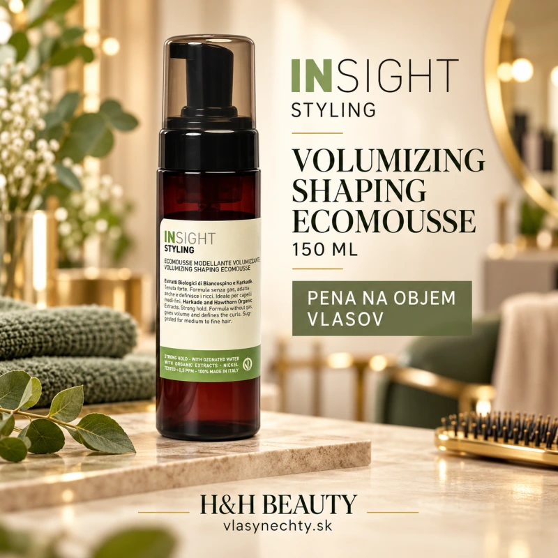 INSIGHT STYLING VOLUMIZING SHAPING ECOMOUSSE 150 ML - PENA PRE OBJEM VLASOV