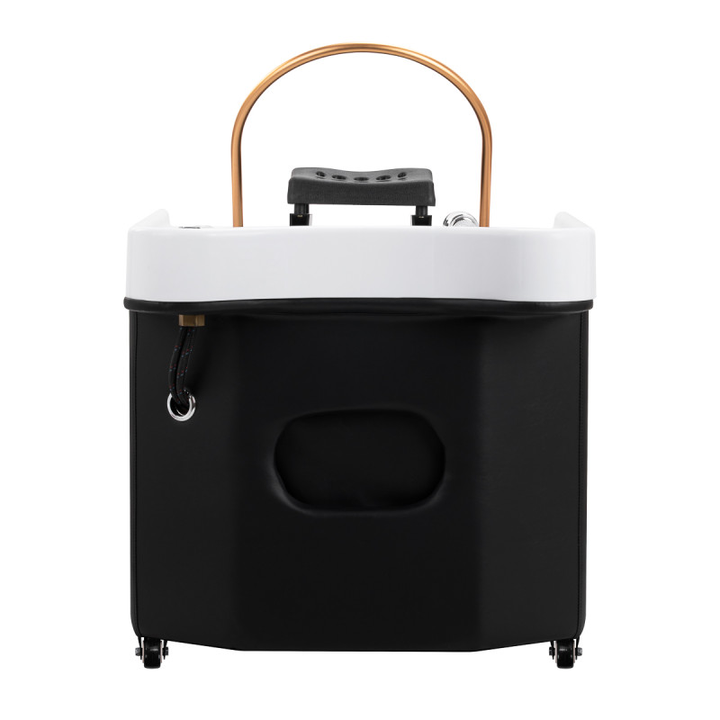 KADERNÍCKY UMÝVACÍ BOX GABBIANO Head Spa 050 čierny 2