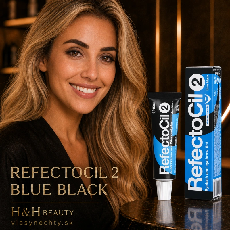 FARBA NA OBOČIE REFECTOCIL MODRO-ČIERNA 15 ml