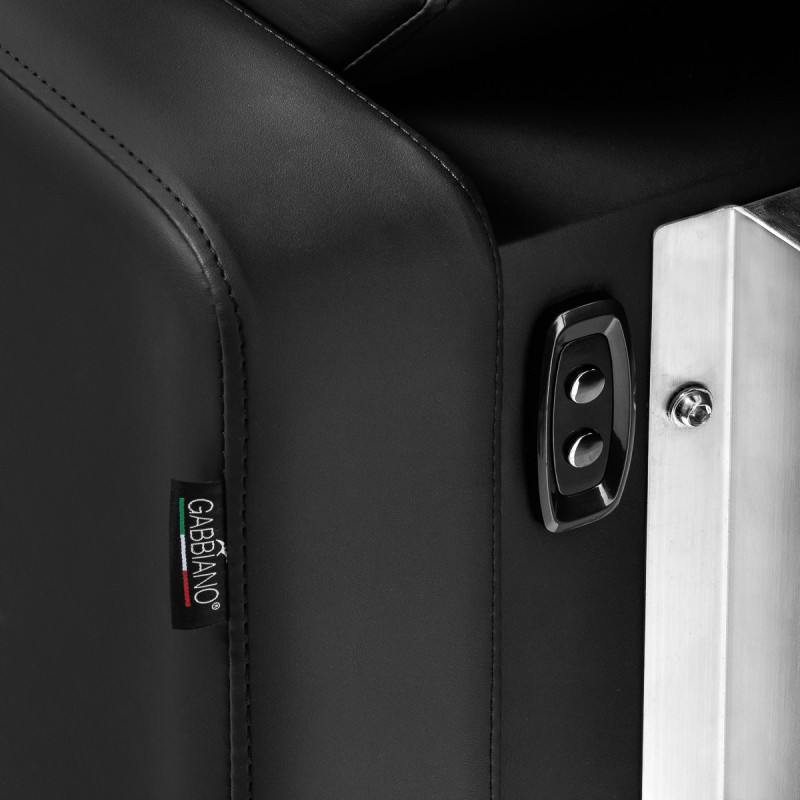 Gabbiano Sylvia kadernícky stolík s elektrickou opierkou na nohy a masážou čierny 19