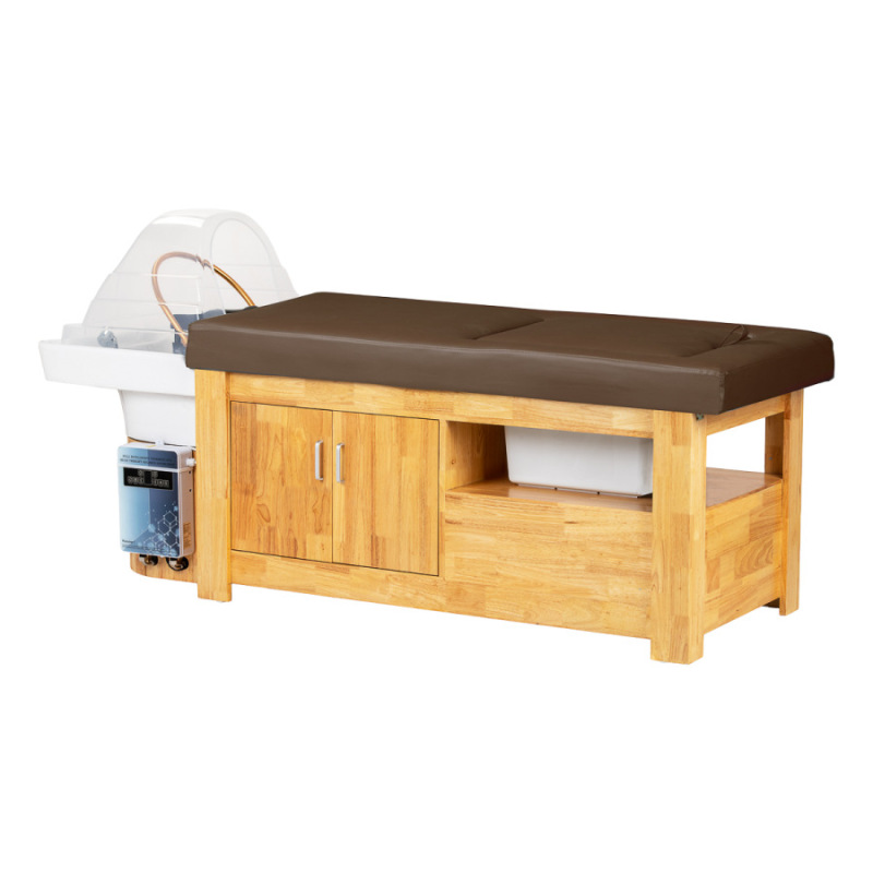 KADERNÍCKY UMÝVACÍ BOX Gabbiano Head Spa Bali hnedý 1