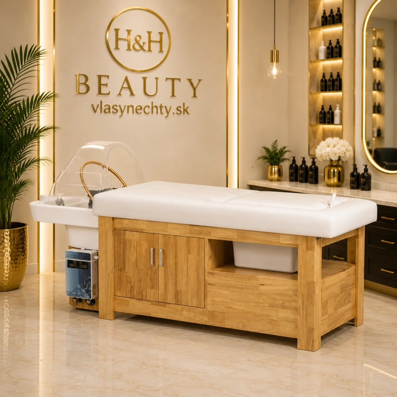 KADERNÍCKY UMÝVACÍ BOX GABBIANO Head Spa Maldives bielý
