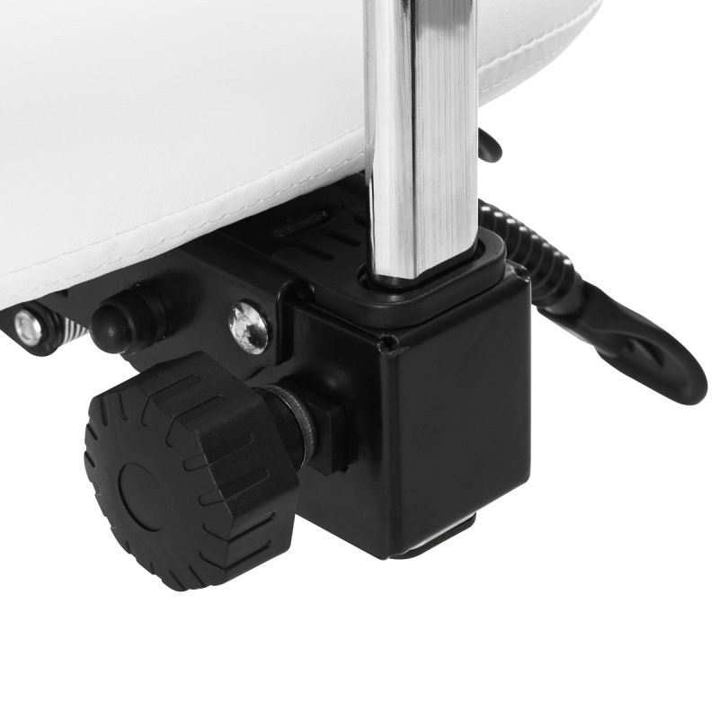 Taboret kosmetyczny 1004 Giovanni złoto biały 4