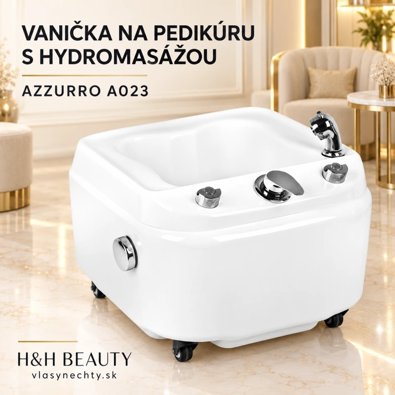 VANIČKA NA PEDIKÚRU Z HYDROMASÁŽOU AZZURRO A023