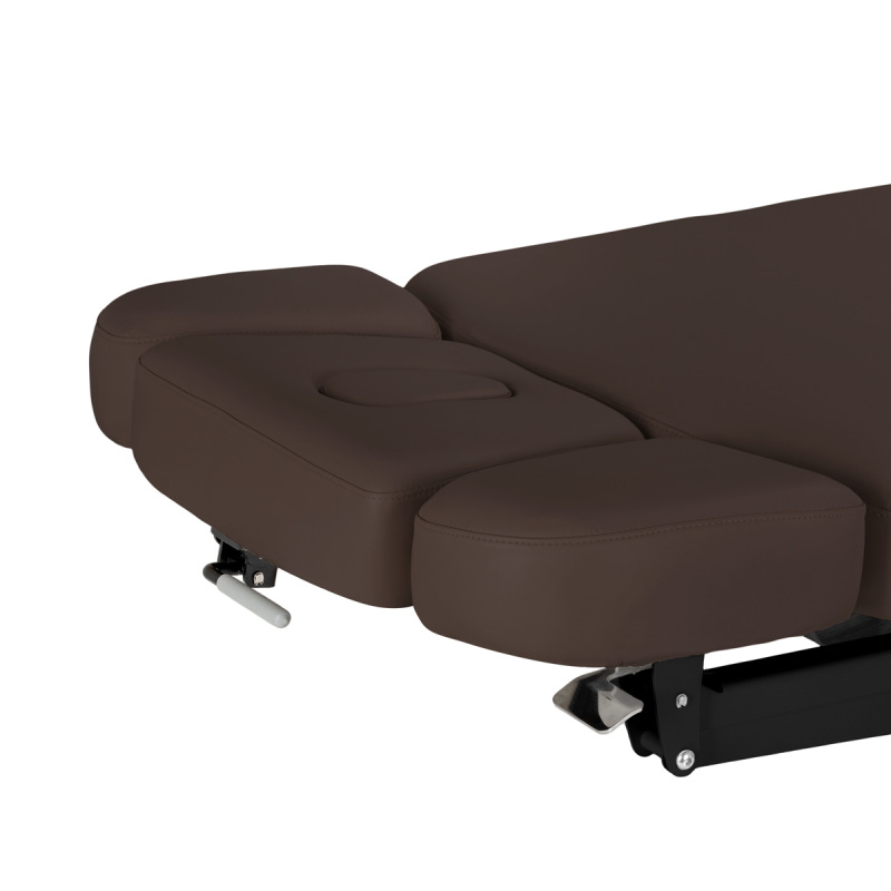 KOZMETICKÉ SPA LEHÁTKO Sillon Relax SPA, tmavohnedé s čiernou základňou 12