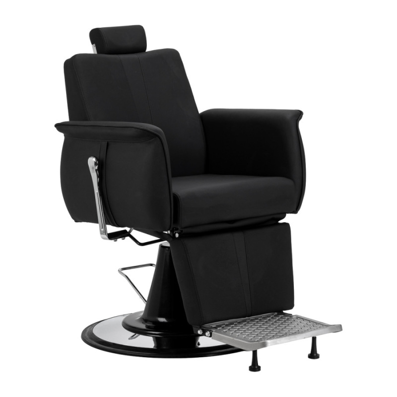 BARBERSKÉ KRESLO GABBIANO ATHENA ČIERNE 13