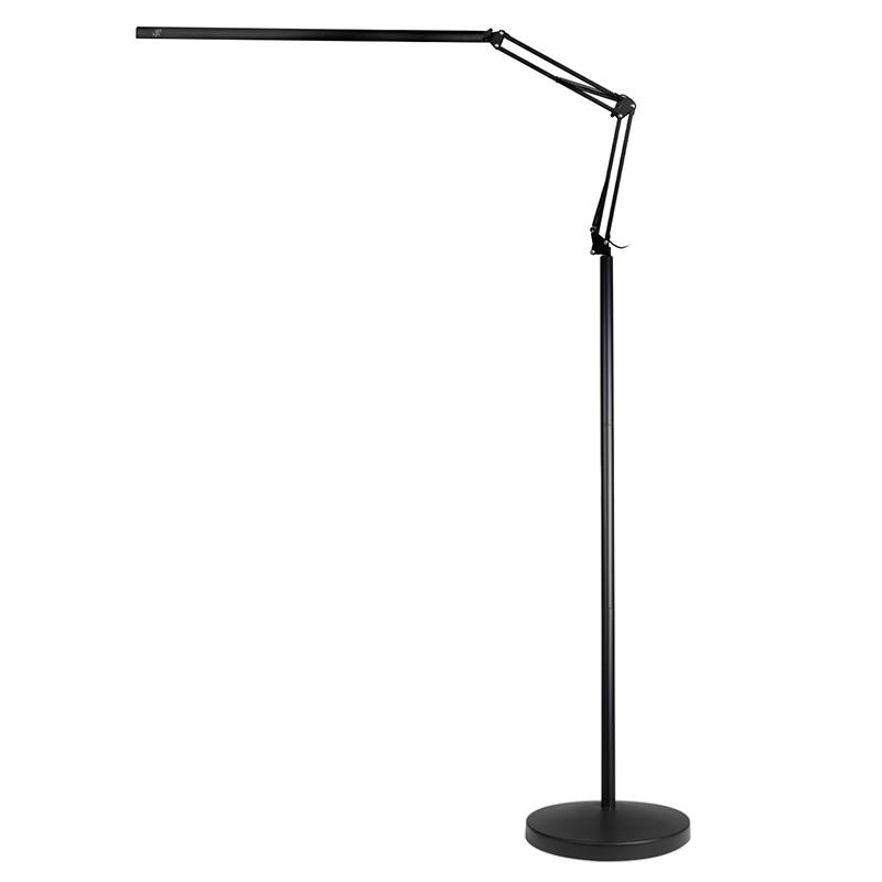 KOZMETICKÁ PRACOVNÁ LAMPA LED ALL4LIGHT LASHES LINE 2 ČIERNA NA STATÍVE 2