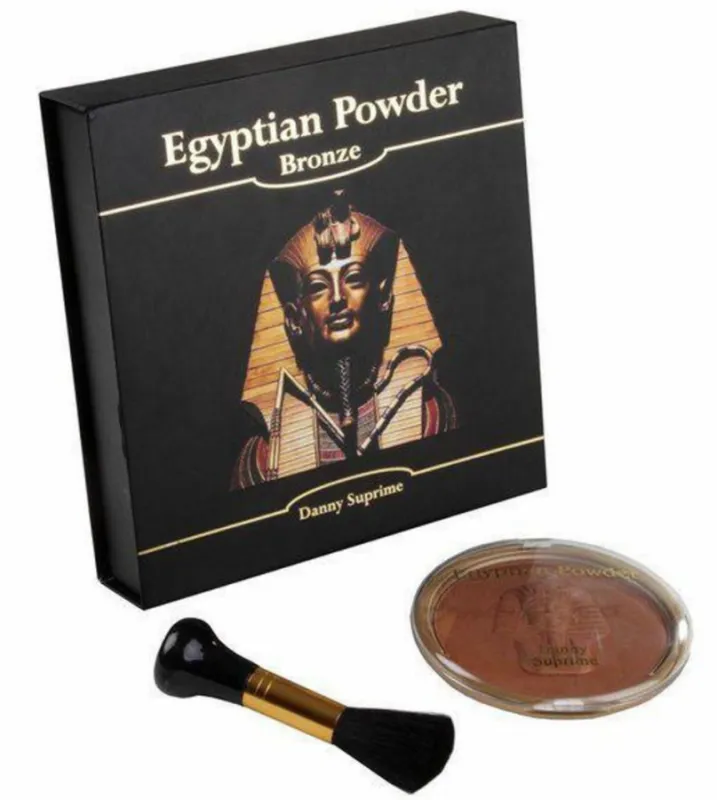 Egyptian Powder púder Luxury set  40g + štetec - egyptská hlinka bronzer