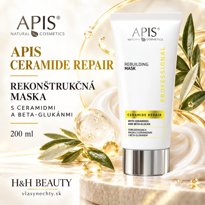 Apis CERAMIDE REPAIR Rekonštrukčná maska s ceramidmi a beta glukánmi 200 ml
