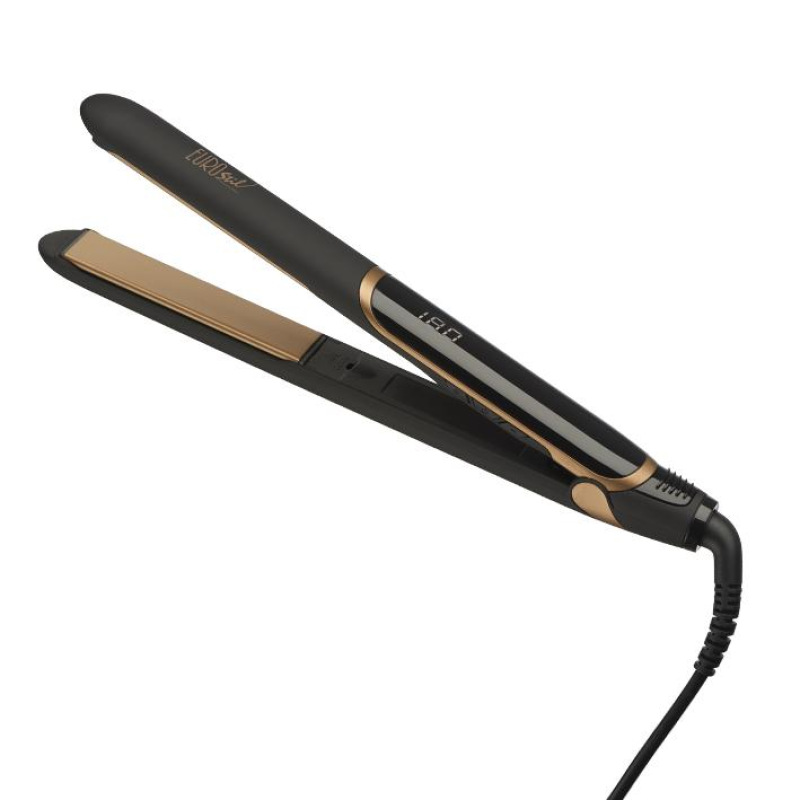 EUROSTIL GOLD PROFESSIONAL CERAMIC TOURMALIN IONIC – Profesionálna žehlička na vlasy 1