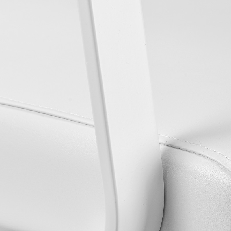 Kadernícke kreslo Gabbiano Porto bielá bielá 5