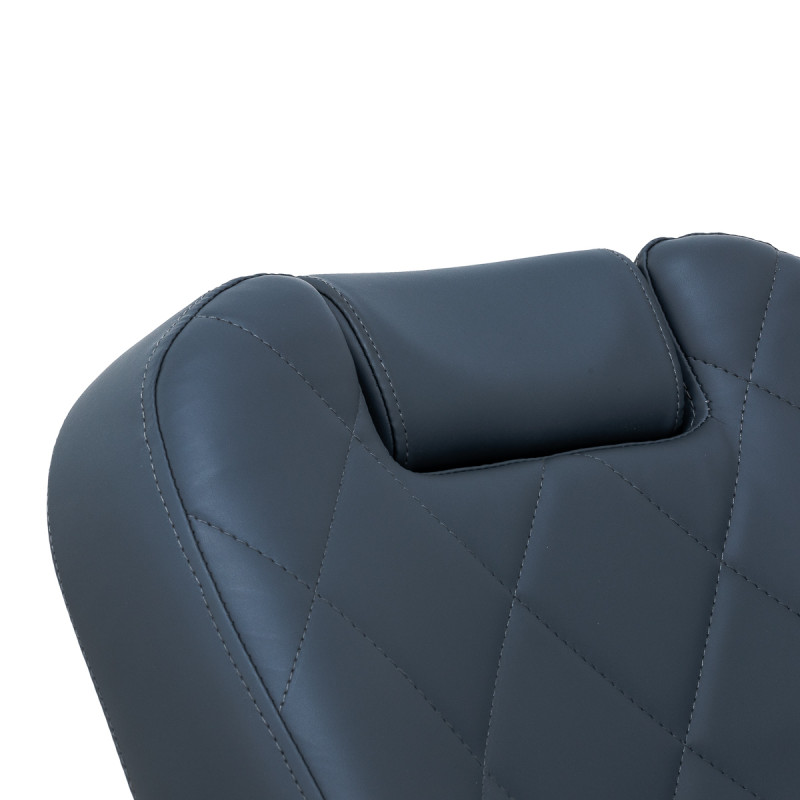 BARBERSKE KRESLO GABBIANO Bruno s grafitovým rámom Graphite 10