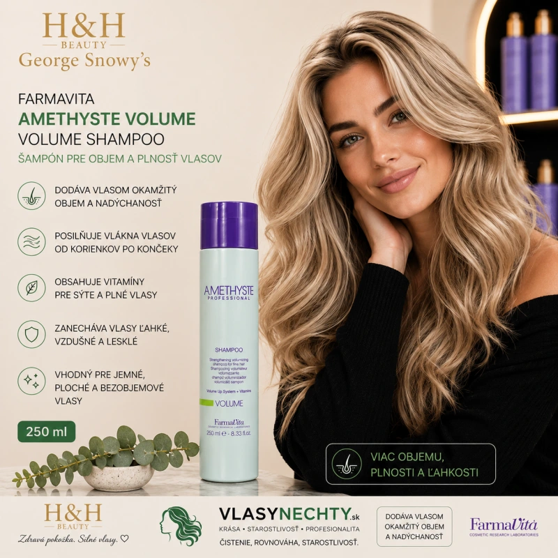 Farmavita Amethyste Volume Shampoo 250 ml