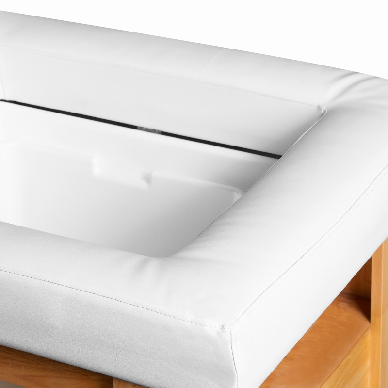 KADERNÍCKY UMÝVACÍ BOX GABBIANO Head Spa Maldives bielý 12