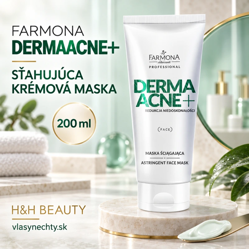 FARMONA DERMAACNE+ Sťahujúca krémová maska 200ml