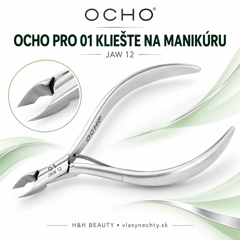 KLIEŠTE NA MANIKÚRU OCHO PRO 01 JAW12