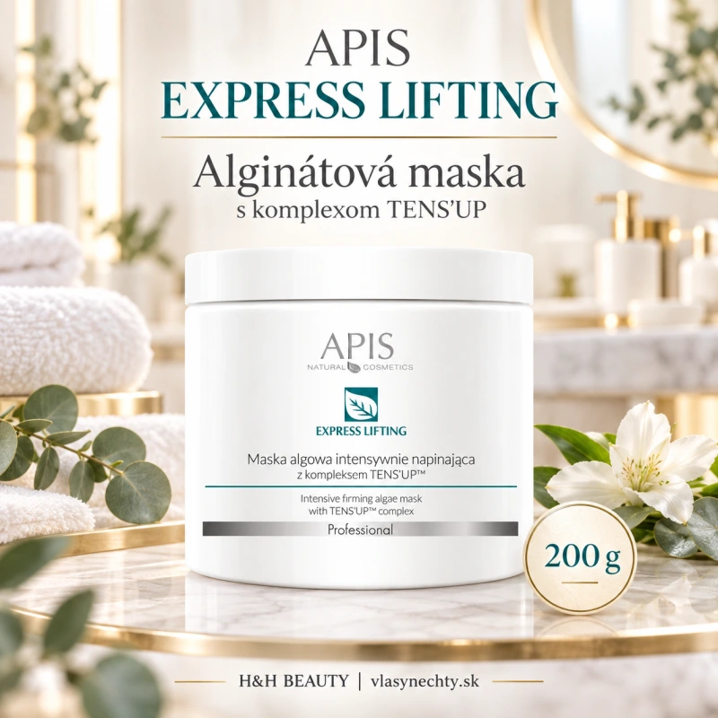 APIS EXPRESS LIFTING ALGINÁTOVÁ MASKA Z KOMPLEXOM TENS'UP 200g