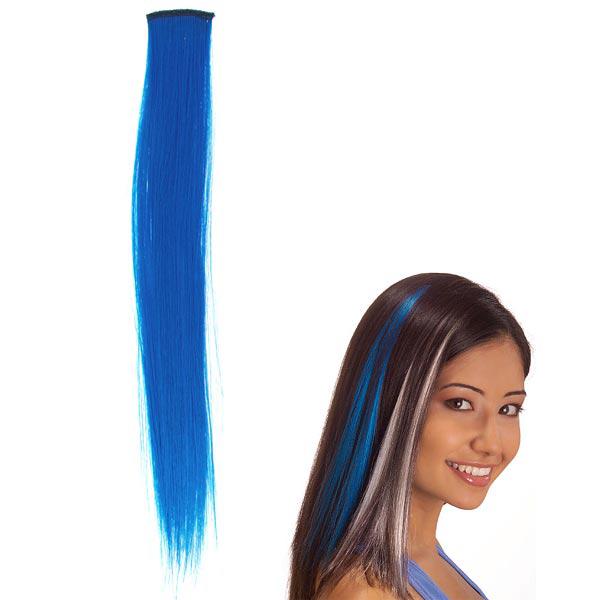 Clip in vlasy-31cm  dlzka  G660023 COLOR CSF18A  modrá