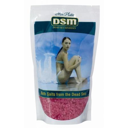 DSM Soľ do kúpeľa červená - plastové vrecko 500g