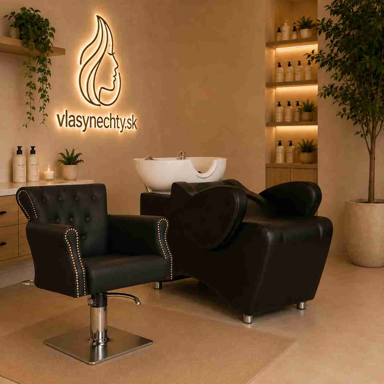 HAIR SYSTEM umývacie boxy a kreslá
