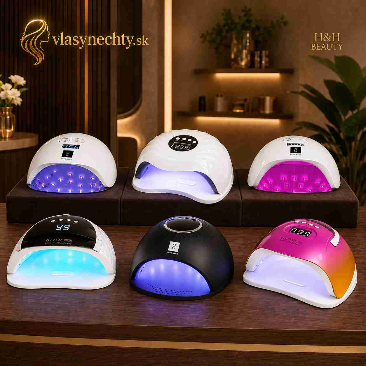 UV lampy a LED lampy