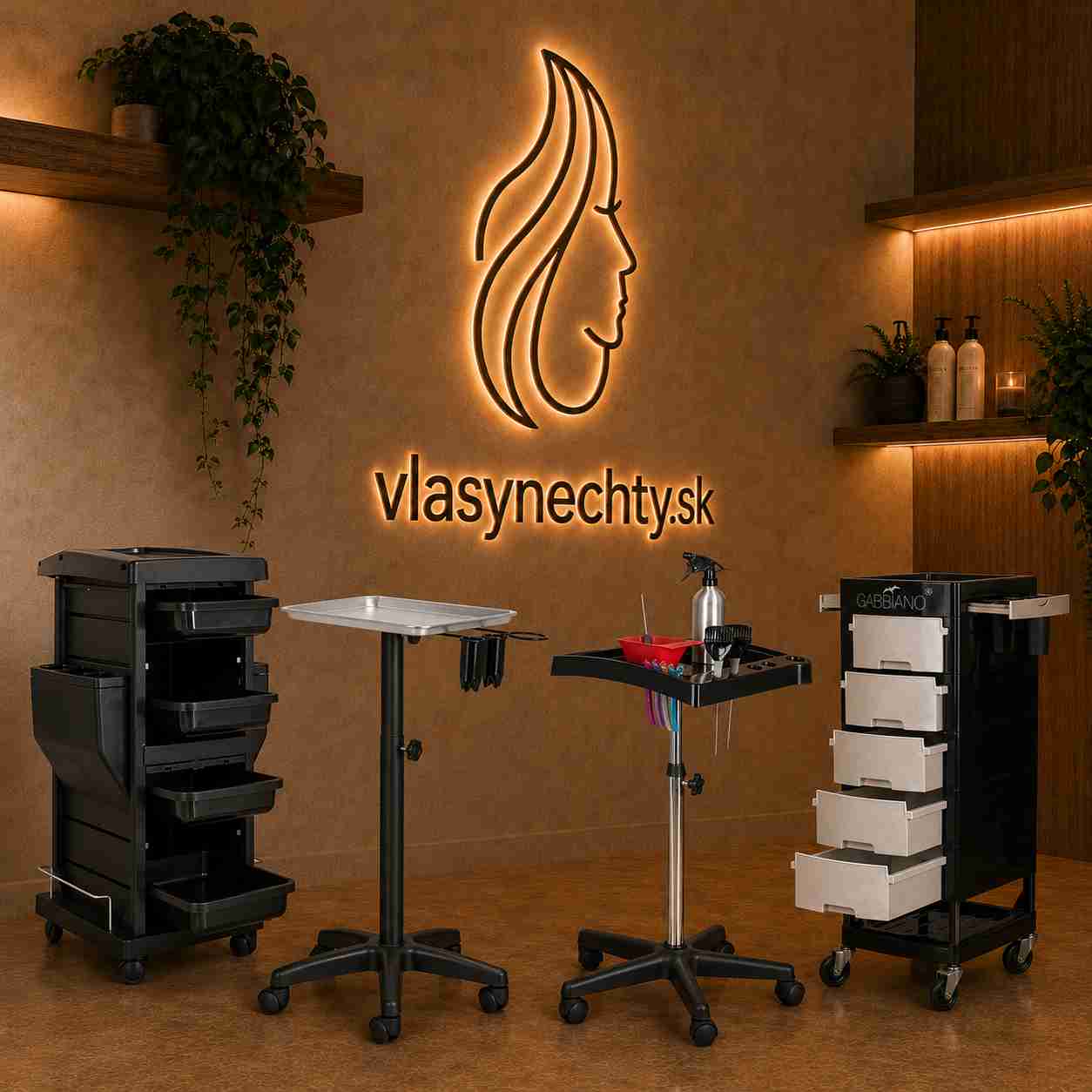 Kadernícke vozíky