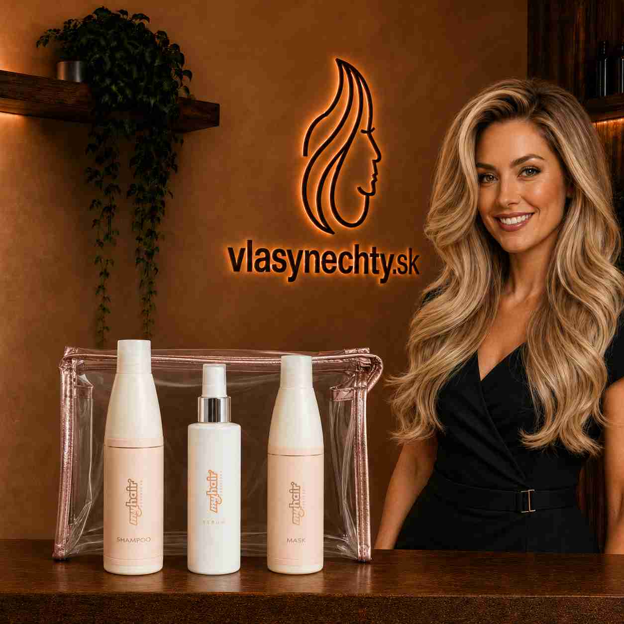 SANGRA HAIR kozmetika na predľžené vlasy