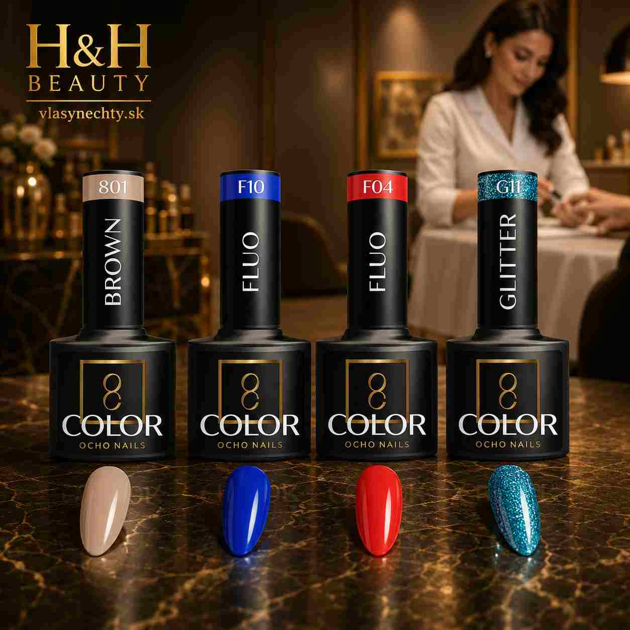 Gél laky na nechty OCHO NAILS