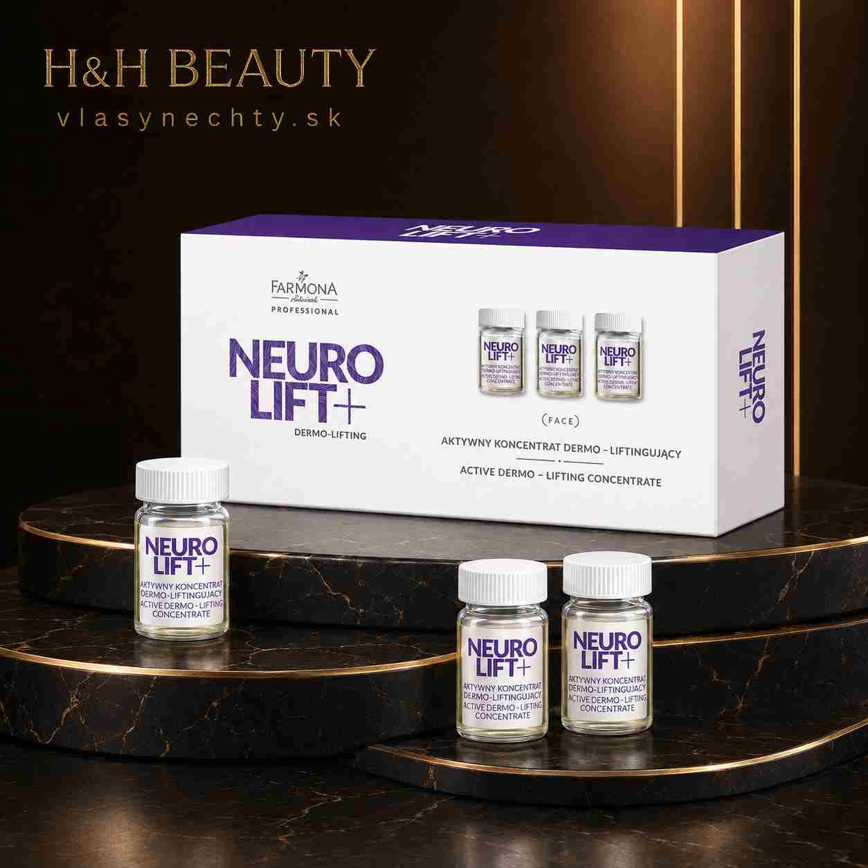 NEUROLIFT + dermo liftingové ošetrenie