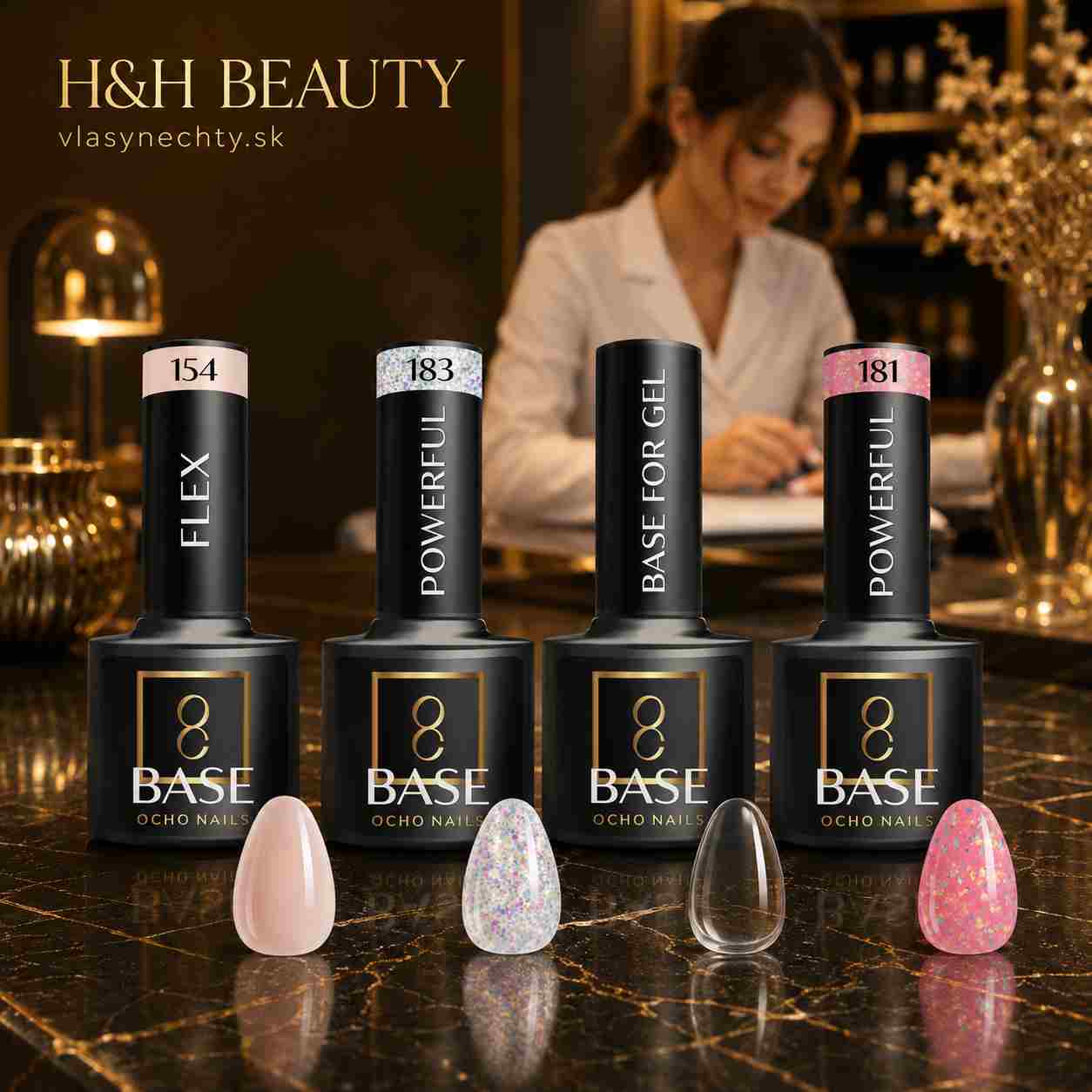 Bázy a Topy OCHO NAILS