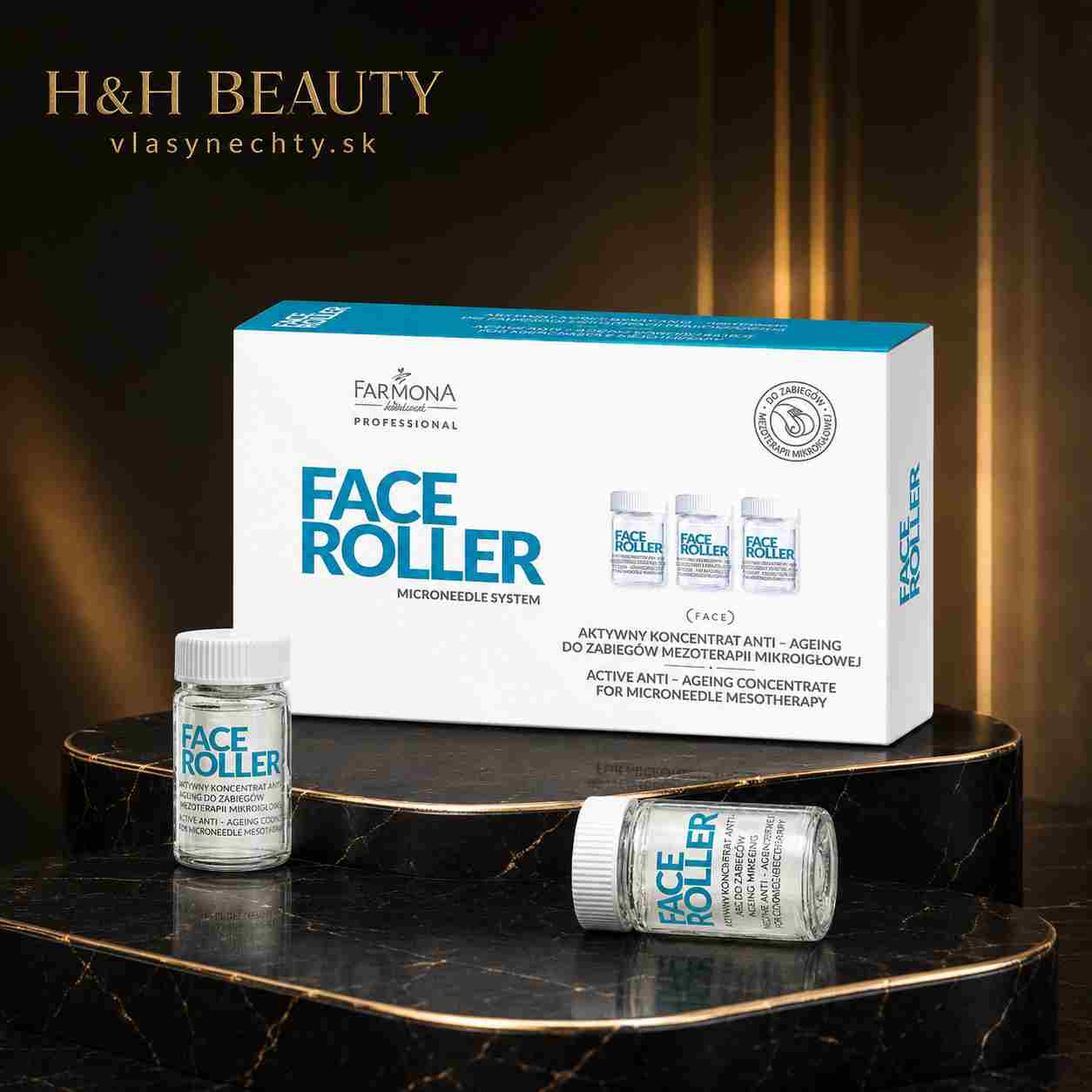 FACE ROLLER mazoterápia mikroihlová