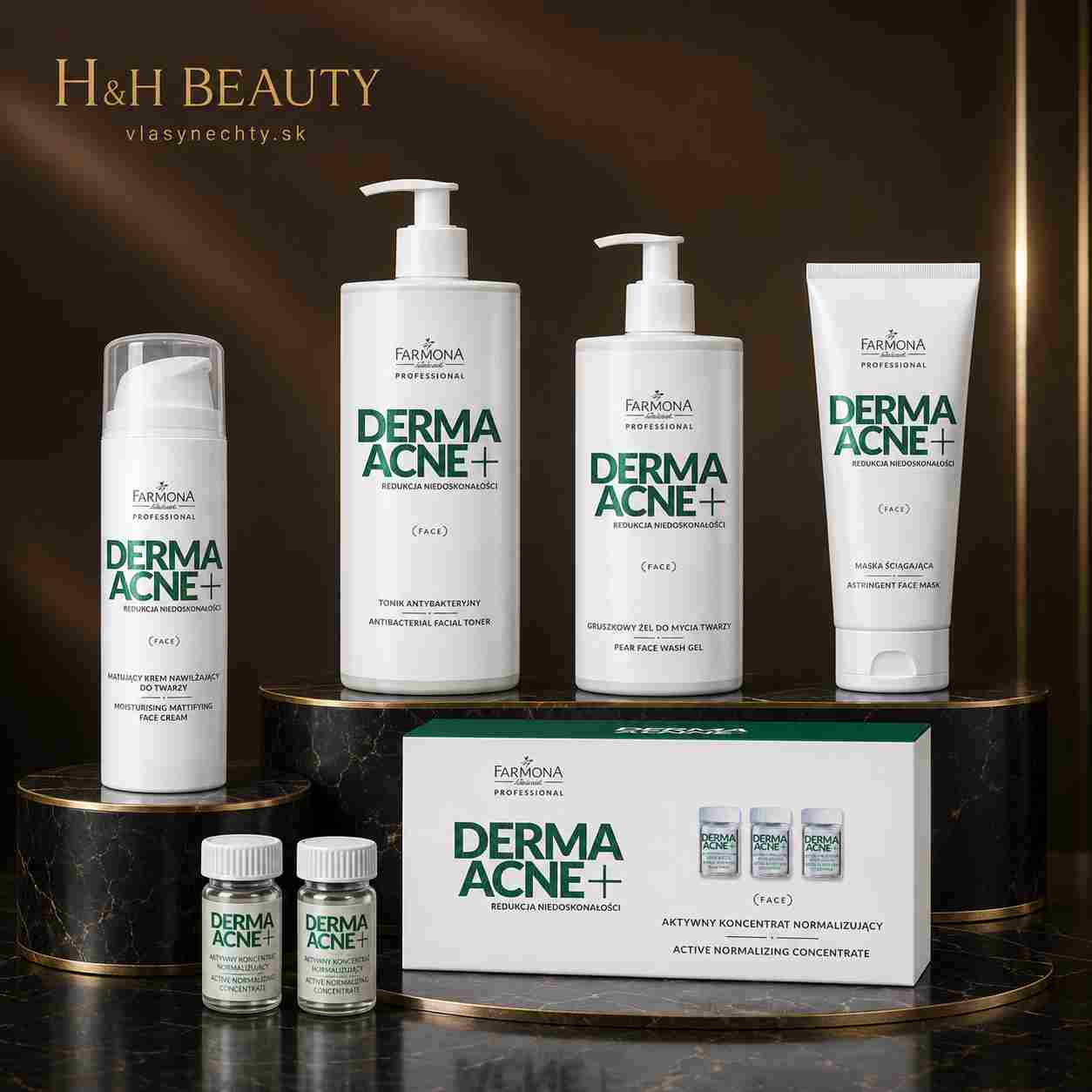 DERMAACNE+ zmatňujúco normalizujúce ošetrenie&nbsp;&nbsp;