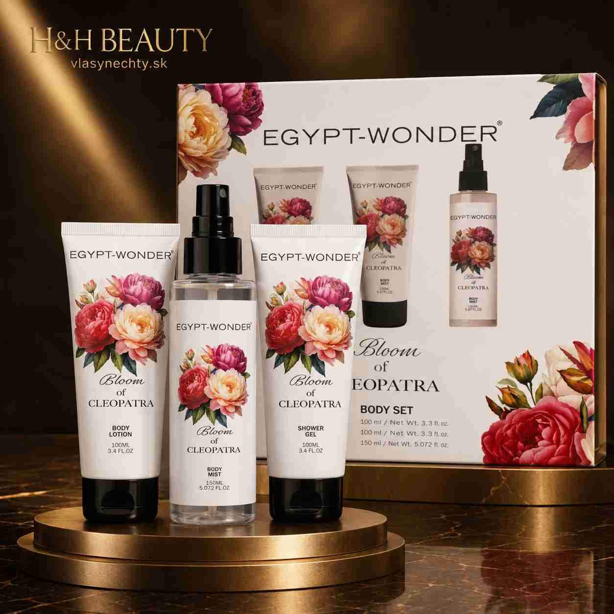 EGYPT-WONDER Bloom of Cleopatra Beauty Set