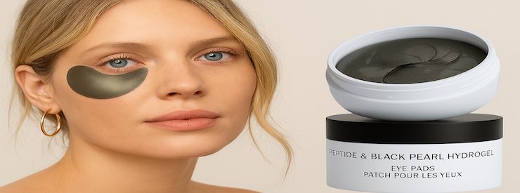 Peptide  Black Pearl Hydrogel Eye Pads