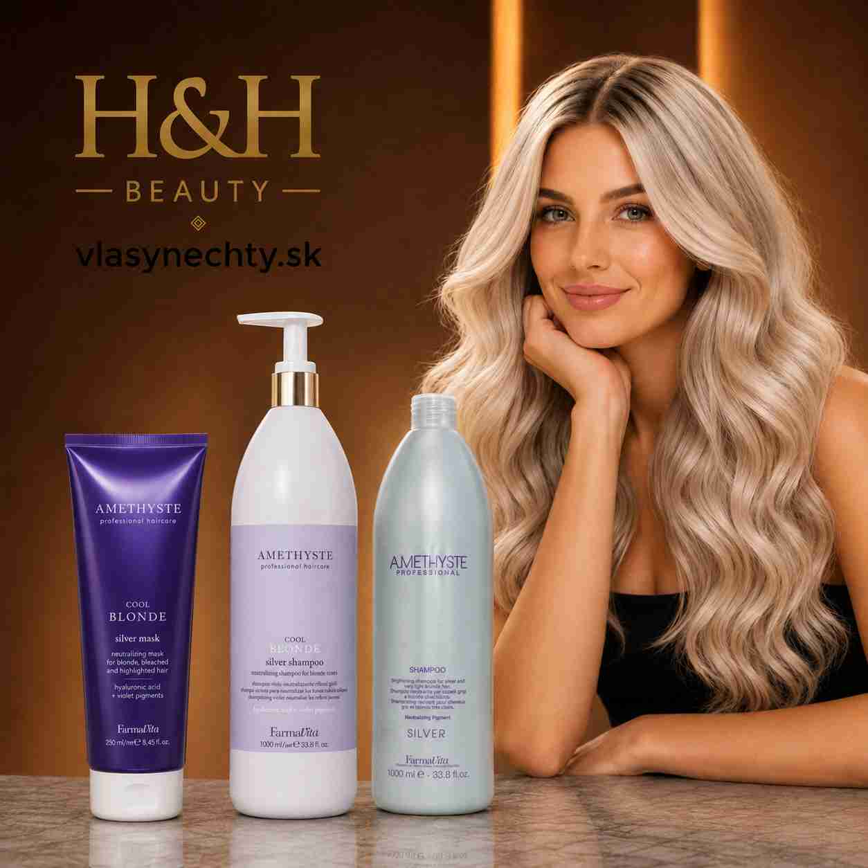BLOND, SILVER rada