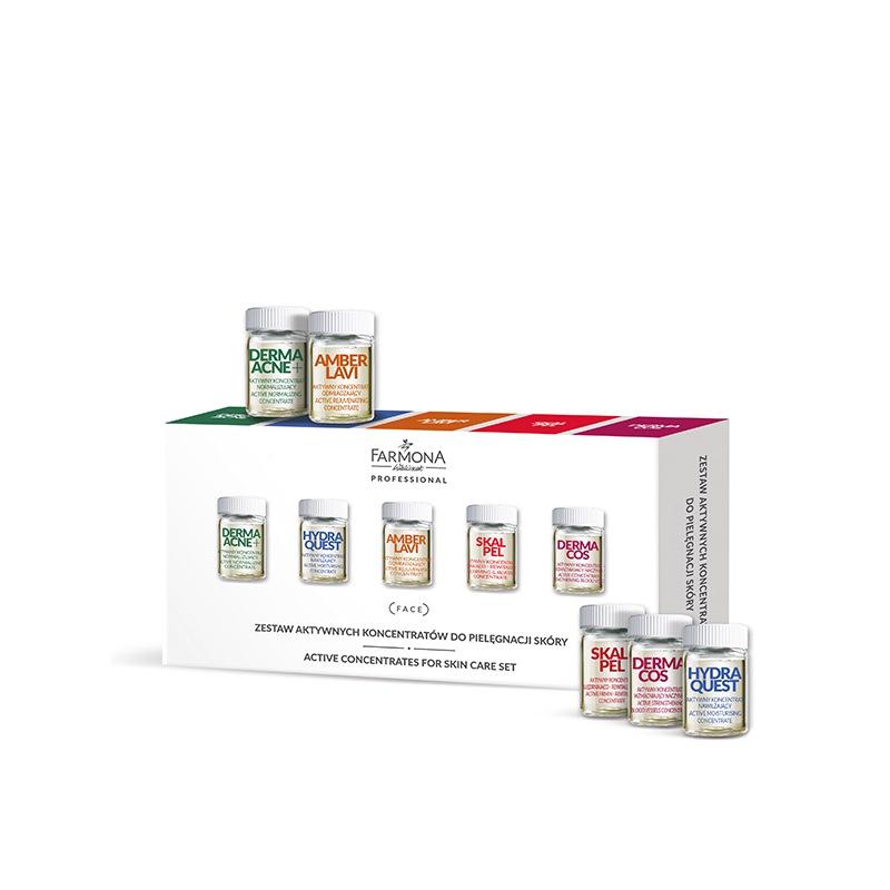 SADA AKTÍVNYCH koncentrátov pre starostlivosť