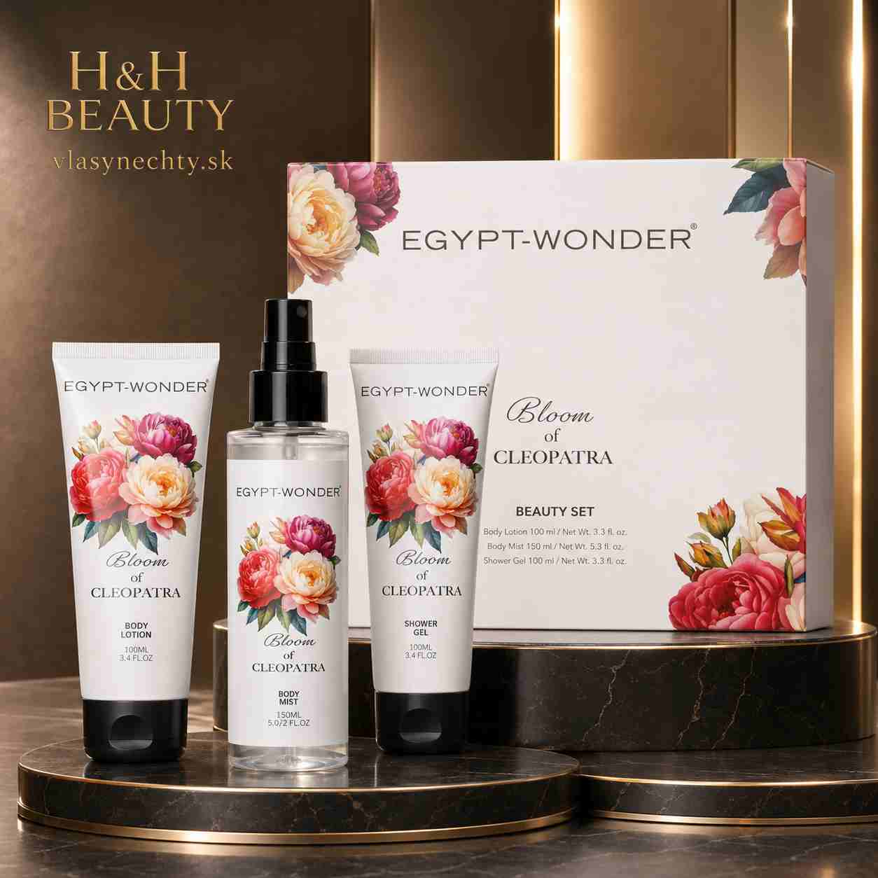 EGYPT-WONDER Bloom of Cleopatra Beauty Set